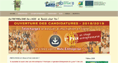 Desktop Screenshot of entreprendre-en-lycee.com